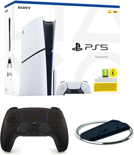 Sony PlayStation 5 Slim 1TB & 2nd DualSense Midnight Black