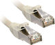 Lindy U/FTP (STP) Cat.6 Ethernet Network Cable 1.5m Gray