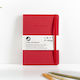 Vent Notebook A5 Ruled Red