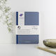 Vent Notebook A5 with Blank Pages Blue