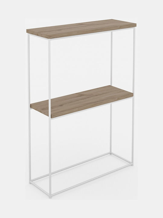 Videl Console Table Wood & Metal Leuko-sonoma L...