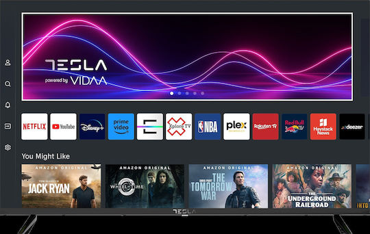 Tesla Smart Τηλεόραση 55" 4K UHD LED Series 3 HDR (2024) 55M345BUS