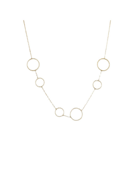 Necklace Chain Rings Dj-021 Gold