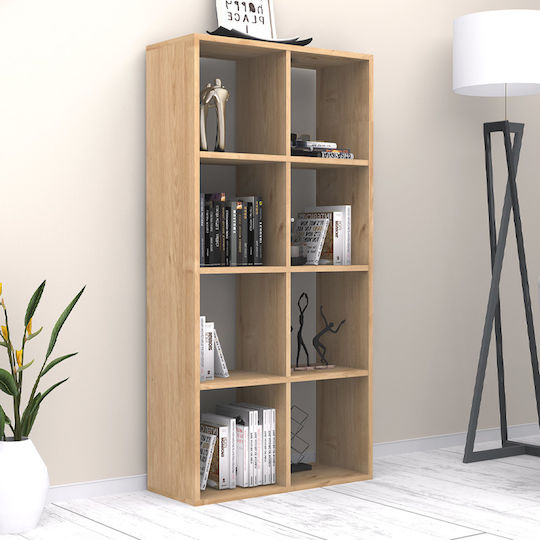 Bibliotecă Anser 69.8x29x142cm Fag natural