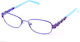 Skechers Children's Metal Eyeglass Frame Purple SK1537 PURTL