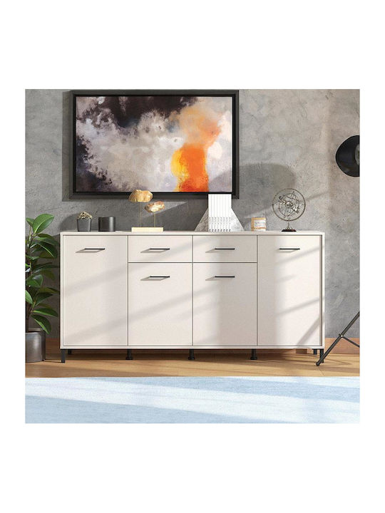 Sideboard Vienne 4k2f Wooden Cashmere 183x40x90cm