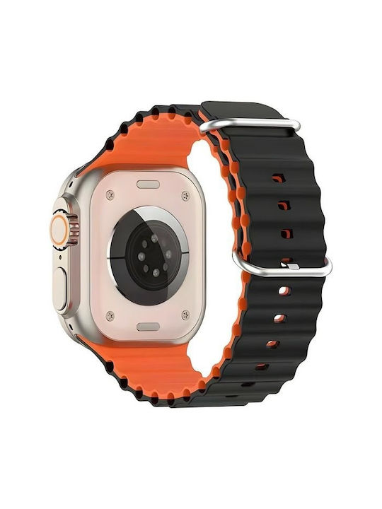 Beline Λουράκι Σιλικόνης Μαύρο (Apple Watch 38/40/41mm)
