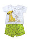 Kids' Set with Shorts Summer 2pcs lime Rule Of Jungle