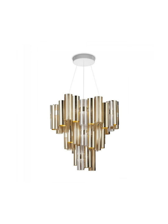 Slamp Πολυέλαιος LED Χρυσός Slamp Πολυέλαιος LED Χρυσός