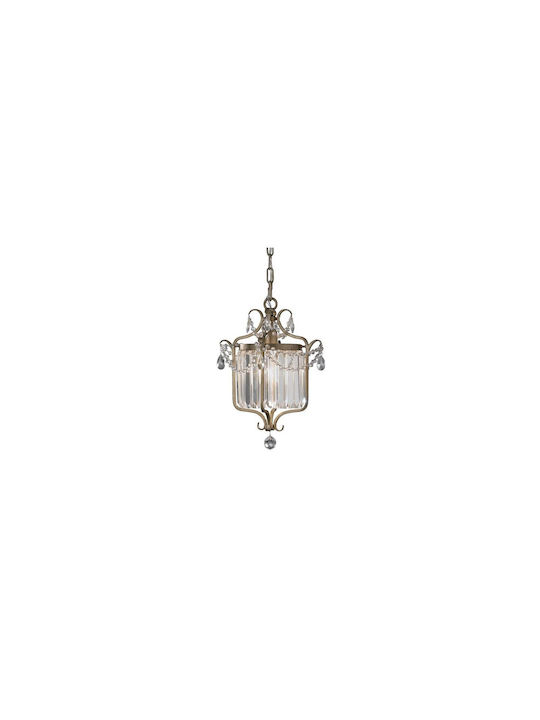 Elstead Lighting Chandelier Silver FE-GIANNA1C