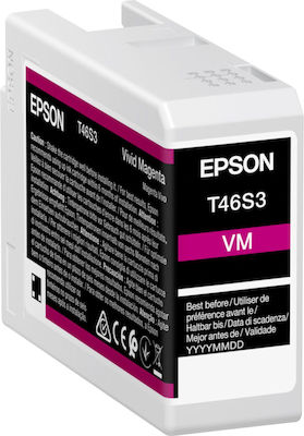 Epson UltraChrome PRO 46S30N Cartuș de cerneală original pentru imprimante InkJet Vivid Magenta (C13T46S30N)