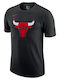 NBA Chicago Bulls Essential Tricou sport Negru