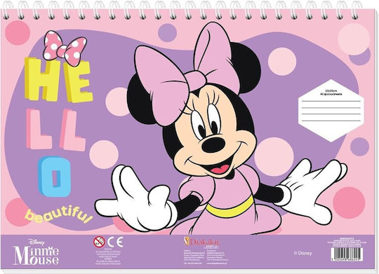 Diakakis Zeichenblöcke Minnie Hello Beautiful