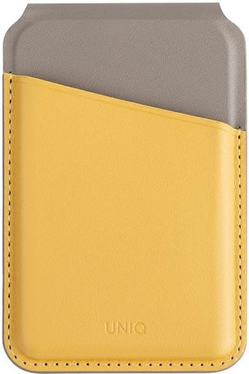 Uniq MagSafe Θήκη Καρτών Lyden DS Yellow and Flint Grey