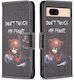 Book Piele artificială / Silicon / Plastic Gri (Google Pixel 8a - Traducere: Google Pixel 8a)
