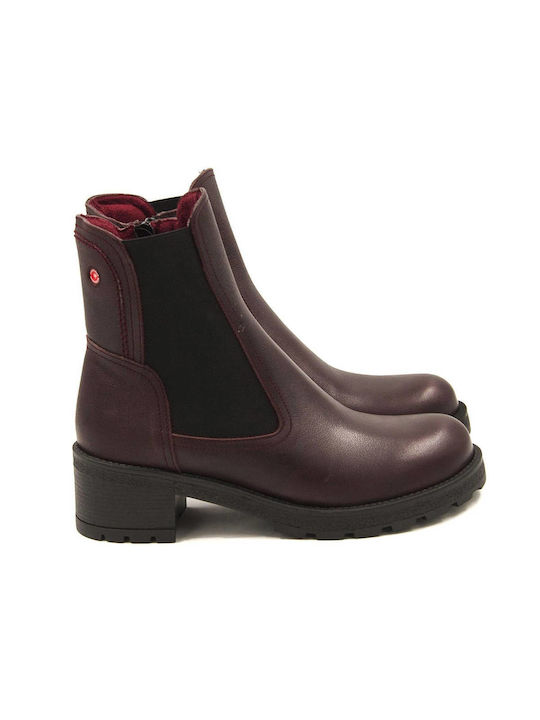 Robinson Women's Ankle Boots Burgundy