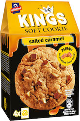 Μπισκότα με Αλατισμένη Καραμέλα Soft Kings (160g)