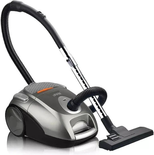 Raf RAF 8670 Vacuum Cleaner 1600W Bagged 4.5lt Gray