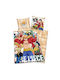 Herding Set Kinderbettbezug Einzel mit Kissenbezug Baumwolle Mehrfarbig 135x200cm