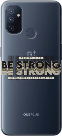 Oneplus Nord 100 Positivemind Transparent Silicone Tpu Θήκη