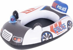 Kids Inflatable Boat Blue Police