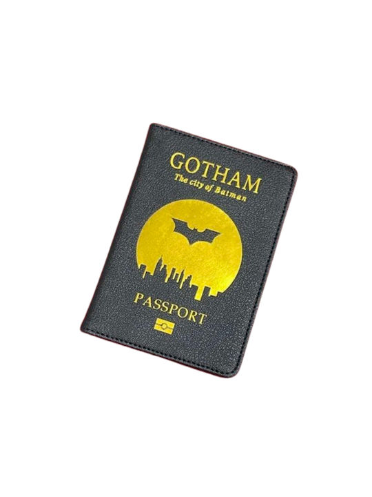 Molf's Gotham The City of Batman Θήκη Διαβατηρίου Μαύρο MPGC