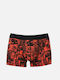 Herren Boxershorts Orange 1Packung