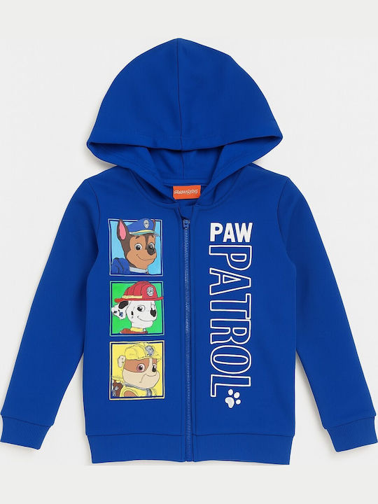 Paw Patrol Kids Sweatshirt Cardigan Blue