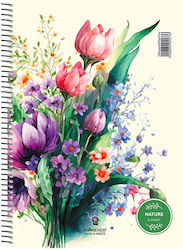 Salko Spiral Notebook Nature 3 Subjects