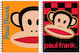 Caiet cu spirală Bmu Paul Frank B5 17x25 2-subiecte 70 foi Logo Boys-party Fever 346-87402 Paul Frank