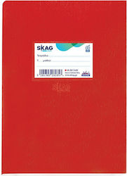 Skag Notizbuch Super International Farbig 17x25 cm 50 Blatt Rot 282857 Skag Notizbuch Super International Farbig 17x25 cm 50 Blatt Rot 282857