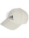 Adidas Embroidered Logo Lightweight Baseball Cap Jockey Beige