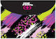 Φάκελος Κουμπί Α4 No Fear Fluo Prints