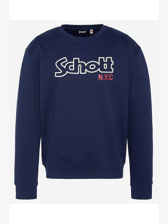 Schott 75 Herren Sweatshirt Navy