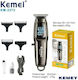 Kemei Professional Rechargeable Hair Clipper Black KM-2273