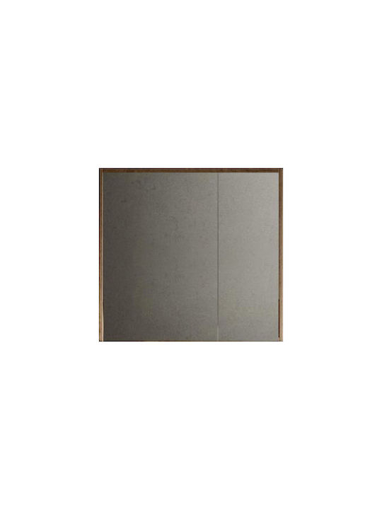 Martin Bathroom Mirror Brown