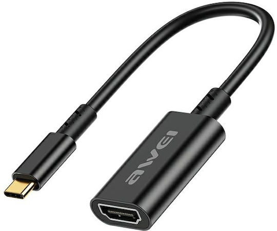 Awei USB-C Male to HDMI Female Converter 1 Piece CL-217T