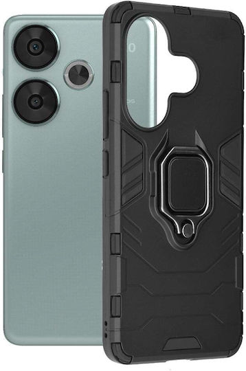 Techsuit Back Cover Σιλικόνης Μαύρο (Xiaomi Poco F6)