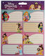 Gim 2 Sheets 16 Labels Disney Princess 771-1624...