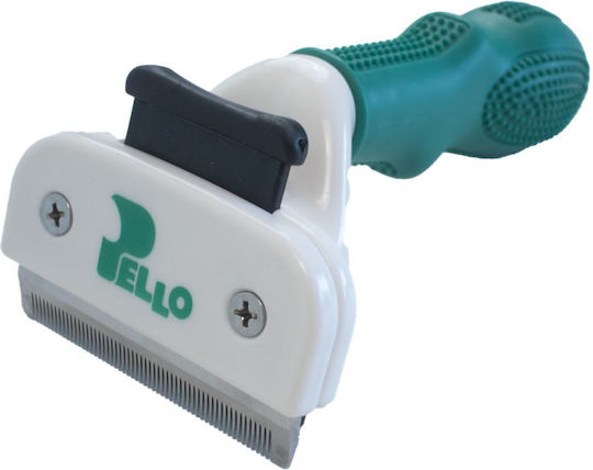 Pello Deshedder Perie Mediu Câini cu Razor pentru Îndepărtarea Părului