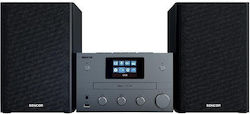 Sencor Аудиосистема 2 SMC 5700WDB 100W с CD Player и Bluetooth Черен