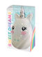 Kids Licensing Kids Hair Brush Unicorn Sweet Dreams Yellow (Various Designs) 1pc