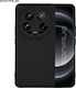 Sonique Back Cover Silicon / Tesatura Negru (Xi...