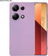 Sonique Back Cover Σιλικόνης / Υφασμάτινο Μωβ (...