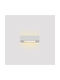 Inlight Modern Lamp Wall with Socket E14 White 22x22cm