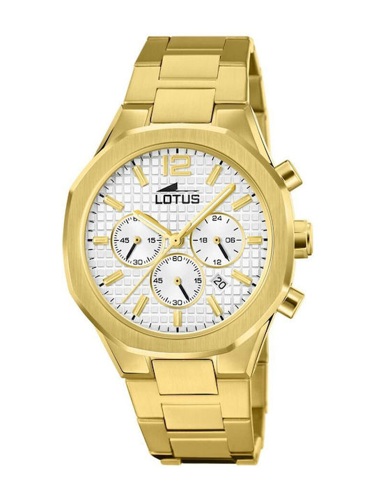 Lotus Watches Watch Battery with Metal Bracelet