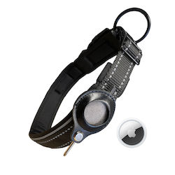 Pet Interest Haustierhalsband-Etui für AirTag in Schwarz