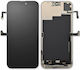 Екран със Сензорен Механизъм за Apple iPhone 15 (Черен)