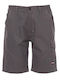 Payper Caracas Reflective Work Shorts Gray made of Cotton