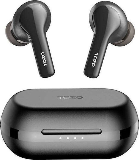 Tozo Agile Pods In-Ear Bluetooth-Freisprecheinrichtung Kopfhörer mit Schweißresistenz und Ladeetui Schwarz